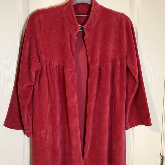 Vintage Tricot Majestic Women's Housecoat Bathrobe Size SP Pink Robe Luxury - Picture 3 of 9